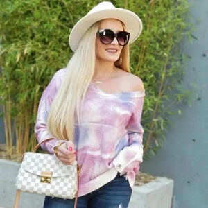 It's a TIE DYE THING Casual Sweater Top